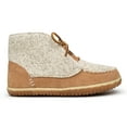 thumbnail image 2 of Minnetonka Women's Textile Torrey Laceup Bootie Slipper, Cinnamon 8, 2 of 3