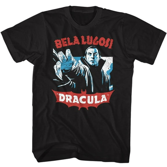 Bela Lugosi Dracula Reach Forward Black T-Shirt