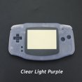thumbnail image 1 of 1SET For GameBoy Advance Replacement Luminous Clear Housing Shell Cover With Buttons Sticker For GBA Console Protective Case 512K, 1 of 6