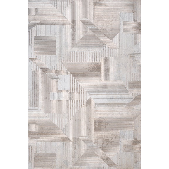 Beige Geometric Area Rugs for Living Room Washable Rugs Boho Moroccan Area Rug Soft Neutral Geometric Bohemian Carpet Distressed Indoor Rug for Bedroom Dining Room Office Foldable Nonslip Rug