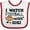 White and Red, variant on Inktastic I Watch Football with My Gigi Boys Baby Bib