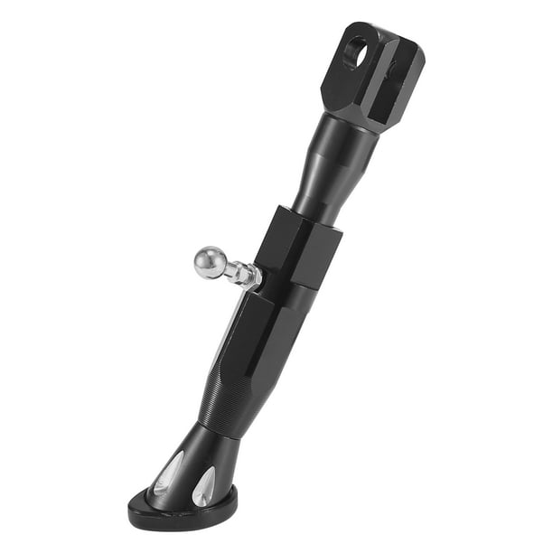 Ajustable Moto Scooter Cabra Pata Caballete Lateral Soporte Juego Negro