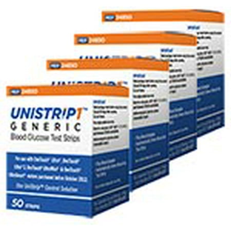 UniStrip Test Strips 50ct for Use with Onetouch® Ultra® Meters (Best Test For H Pylori)