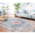 thumbnail image 4 of Safavieh Madison Faris Oriental Area Rug, Beige/Blue, 5'3" x 7'6", 4 of 12