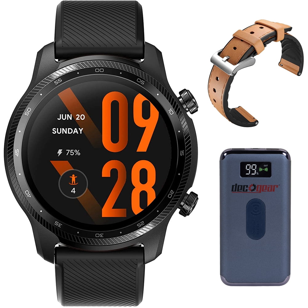 TicWatch Pro 3 Ultra GPS Smartwatch/Fitness Tracker, Black w