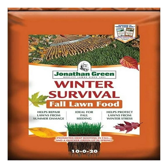 Inc 12400 10-0-20 Winter Survival Fall Fertilizer, 1 (Single Pack)