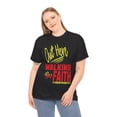 thumbnail image 3 of DJH Apparel | Out Here Walking By Faith Christian Unisex T-shirt, 3 of 7