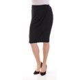 thumbnail image 3 of BAR III Womens Black Knee Length Tulip Casual Skirt M, 3 of 4