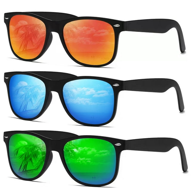 Gafas de sol DEMIKOS Polarizadas con protección UV400 para hombres y mujeres