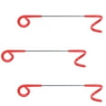 thumbnail image 4 of Haofy 3Pcs Outdoor Tent Travel Durable Steam Light Hook S‑shaped Hanger Two‑way Hook, 4 of 8