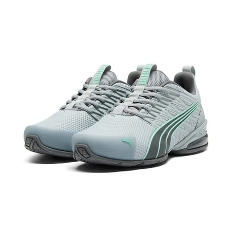 Women's Puma Voltaic Evo Cool Mid Gray-Mint-Dark Gray (309720 17) - 6