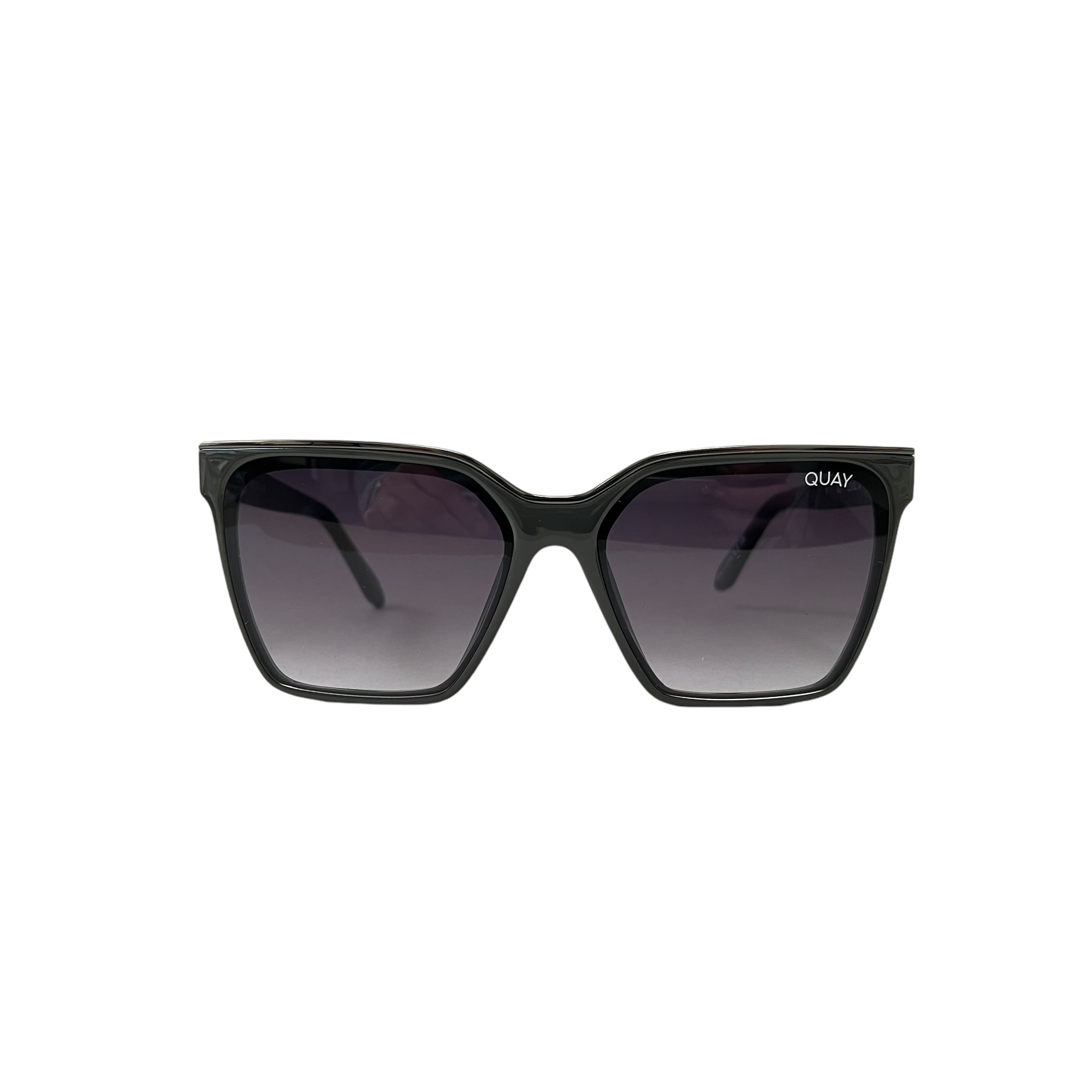 Quay Women's Level Up Square Sunglasses - Grey Smoke