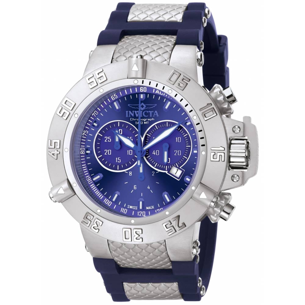 Invicta Men's 1381 Subaqua Noma III Blue Dial Chronograph Blue