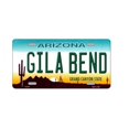 thumbnail image 1 of Gila Bend Arizona Metal License Plate, 1 of 1