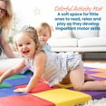 thumbnail image 4 of ECR4Kids SoftZone Patchwork Folding Activity Play Mat, 58in Square, Baby Essentials, Assorted, 4 of 10