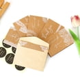thumbnail image 2 of Tarjeta de agradecimiento con encaje, sobres, pegatinas, tarjetas de felicitación navideñas, tarjetas con mensajes, juego de 6, 2 of 4