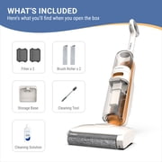 Tineco GO Max Complete Wet Dry Vacuum and Mop, Cordless Floor Washer for Hard Floors