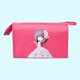 thumbnail image 2 of Bolsa de almacenamiento impermeable para maquillaje de viaje al aire libre con patrón de dibujos animados con estampado de moda (rojo), 2 of 2