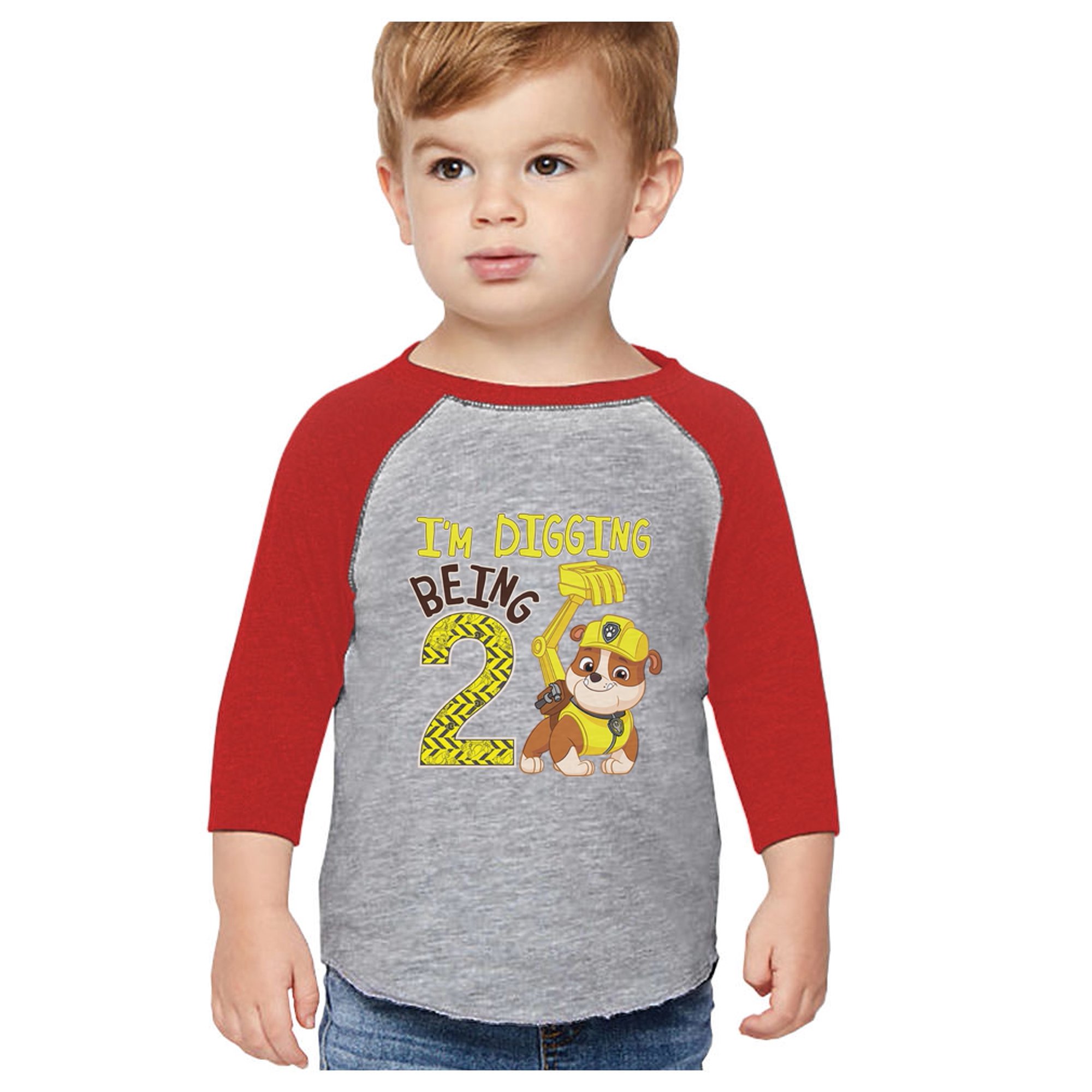  Toddler Boy Birthday Shirt Baseball Jersey Kids Tops