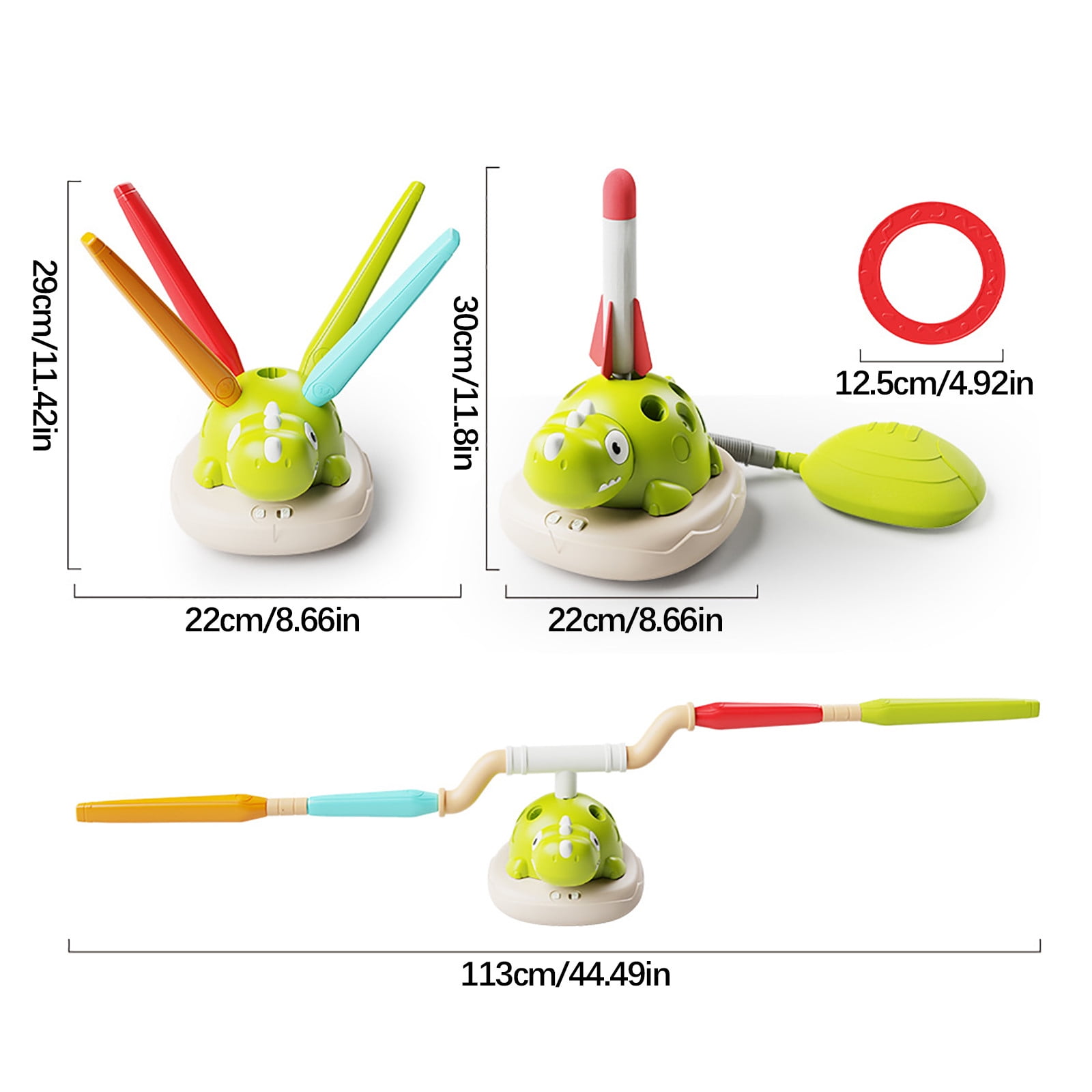 Merry Christmas - Dragon Sportss Children Skyrockets Children's Garden Sense Training Toys Parent-child Interactive Ring Tool Jumps Rope