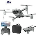 thumbnail image 2 of Drone With Dual 1080P HD FPV Camera Remote Control Toys Gifts For Boys Girls With Altitude Hold Headless Mode Start Speed AdjustmentTeissuly Clearance (Gray, 10.5x5.5x4cm(4.1x2.1x1.57in).) Teissuly WER202308291092, 2 of 9