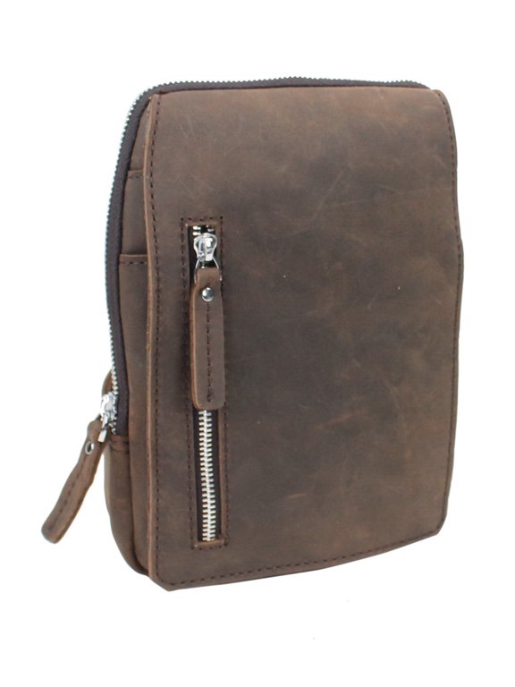 Cowhide Leather Chest Pack Travel Companion LK05.VD