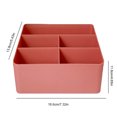 thumbnail image 2 of Bangcool Desk Storage Box Plastic Simple Cosmetic Holder Desk Organizer for Home Office, 2 of 10