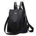 thumbnail image 1 of Hot Women鈥檚 Backpack Designer High Quality Soft Leather Simple Fashion Backpack Large Capacity Antitheft Shoulder Bags 2023 New Black 06, 1 of 6