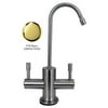 Westbrass D2051-01 Contemporary Hot/Cold Water Dispenser, PVD Polished Brass