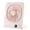 Pink, variant on Zcvtbye Magnetic Mini Fan, 3-in-1 Wall Mount / Desktop / Magnetic Small Fan with LED Display, 180° Foldable, 1200mAh USB Rechargeable, Ultra-Thin Portable Fan for Kitchen Office