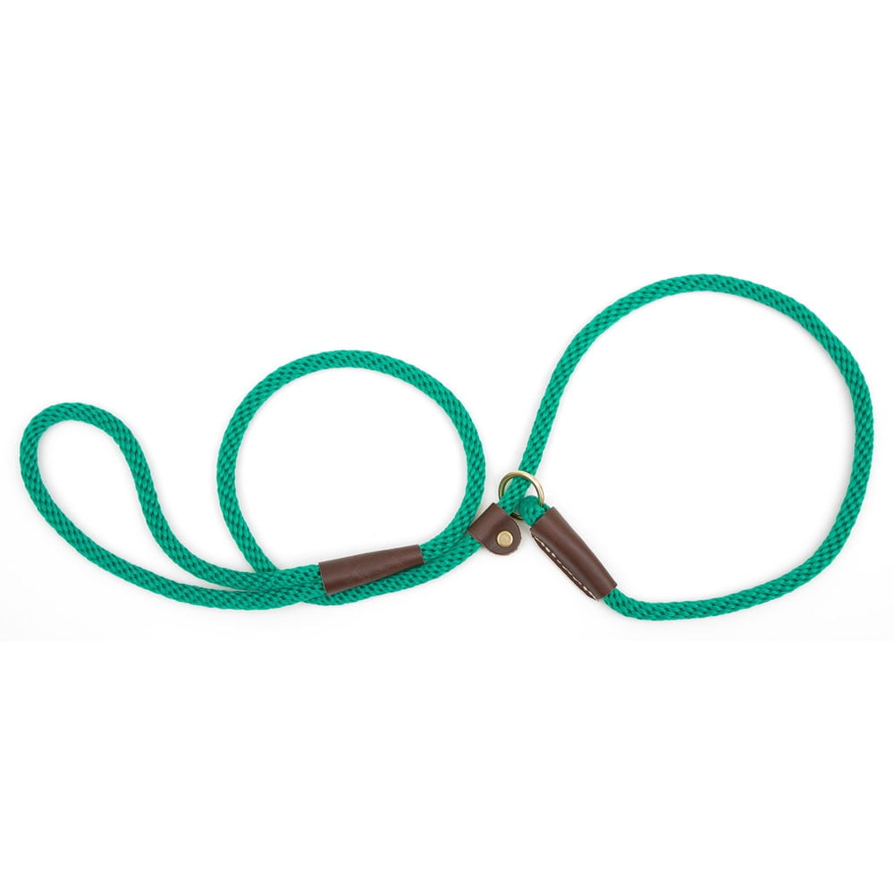 Mendota British Slip Lead 3 eighths inch x 6 feet Kelly Green