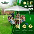 thumbnail image 2 of Caravan Global Canopy Sports 2 Instant 10' x 10'  V-Series 2 Canopy, White, 2 of 9
