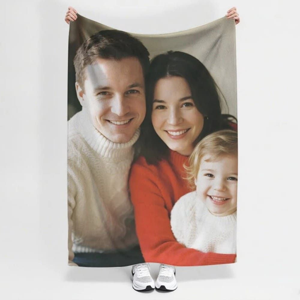 Custom Halloween Blanket Soft Microfiber for Sofa Bed Porch Travel Gift