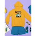thumbnail image 3 of Monster Surfing Day Hoodie Juniors -Image by Shutterstock,  x-Large, 3 of 4