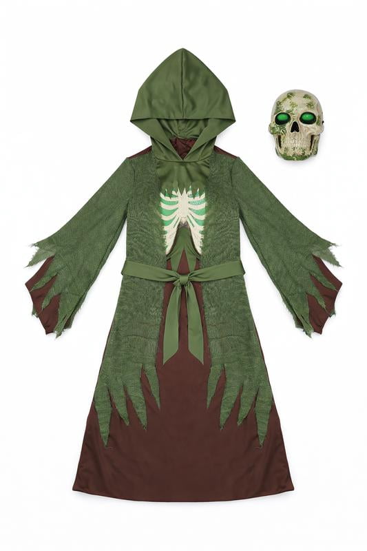 Ghoul Light up Costume for Children, Boy's Size M (8), by Way to Celebrate