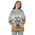 thumbnail image 4 of Welcome Spring Fairy Italian Greyhound in Flower Meadow All Over Print 3D Hoodie Unisex Merch Hoodies Greyhound Dog Lover - 13002, 4 of 6