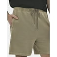 thumbnail image 5 of No Boundaries Soft Fleece Jogger Shorts, 6" Inseam, 2-Pack, Men's and Big Men's, 5 of 8