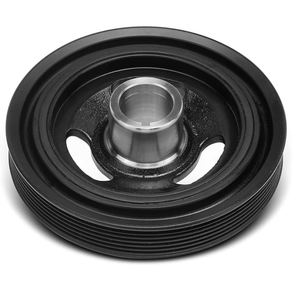 A-Premium Engine Harmonic Balancer Pulley Compatible with Chevrolet Equinox, Malibu, Impala, Monte Carlo, Uplander & Buick Lucerne, Rendezvous & Pontiac G6 & Saturn Aura & More, 3.4L 3.5L 3.9L