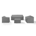 thumbnail image 3 of Crosley 4 Piece Patio Sofa Cover Set in Gray, 3 of 5