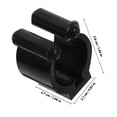 thumbnail image 2 of CTIRCHIU 15Pcs Wall Cue Holder Rod Clips Black PP Compact Storage For Sports Enthusiasts, 2 of 5
