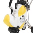 thumbnail image 2 of Mini Desktop Zinc Alloy Golf Bag Pen Holder with Lawn Base Clock Golf Pens Souvenir Gift, 2 of 4