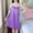 Purple, variant on Fazvaoo Sleeveless Nightgowns for Women V-Neck Nightgowns Fashion Summer Casual Plain Nightdress(Black,0)