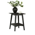 thumbnail image 4 of Convenience Concepts 501145BL Alpine End Table, Black - 18 x 18 x 24 in., 4 of 10