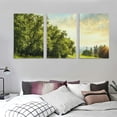 thumbnail image 3 of nygtbtfer  Lake Jetty Pier Bridge Landscapes  Single Canvas Art Print Box Framed Picture Wall Hanging - Hand  - Framed and Ready to Hang  12x16x3pcs, 3 of 4