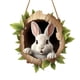 thumbnail image 3 of Señal La Puerta Pascua Construcción Del Conejo Bienvenida (b), 3 of 9