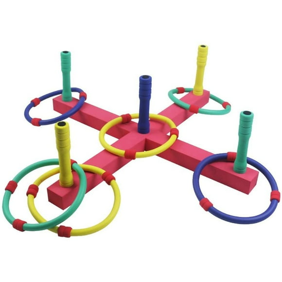 Plastic Ring Toss Game for Kids and Outdoor Toss Rings Fun Family and Friends Toss Yard Games for Speed and Agility Practice Games