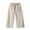 Beige, variant on tarylea Girl Clothes Elastic Waist Tie Front Flare Pants Solid Color Wide Leg Trousers Casual Loose Fall Cute Pants