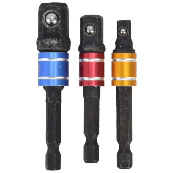 Juego de adaptadores de dados con vástago hexagonal, adaptador de dado de 1/4 pulg., kit de adaptador de dados hexagonales, extensión de broca, artesanía superior