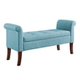 thumbnail image 4 of Linon Indie Storage Bench, Interior Storage Space, Multiple Colors, 4 of 4