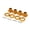 Gold, variant on 1/8 RC Car 17MM Lightweight CNC Aluminum Alloy Wheel Hubs Kit for Kyosho, Gold
